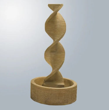 Giannini Garden Water Spiral With Round Bowl